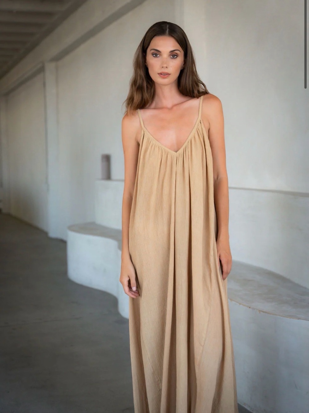 A Perfect Nomad 100% organic cotton slip dress